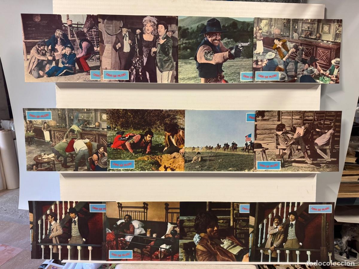 Kino: Caray que palizas , Sal Borgese, Manolo Zarzo, 12 fotocromos