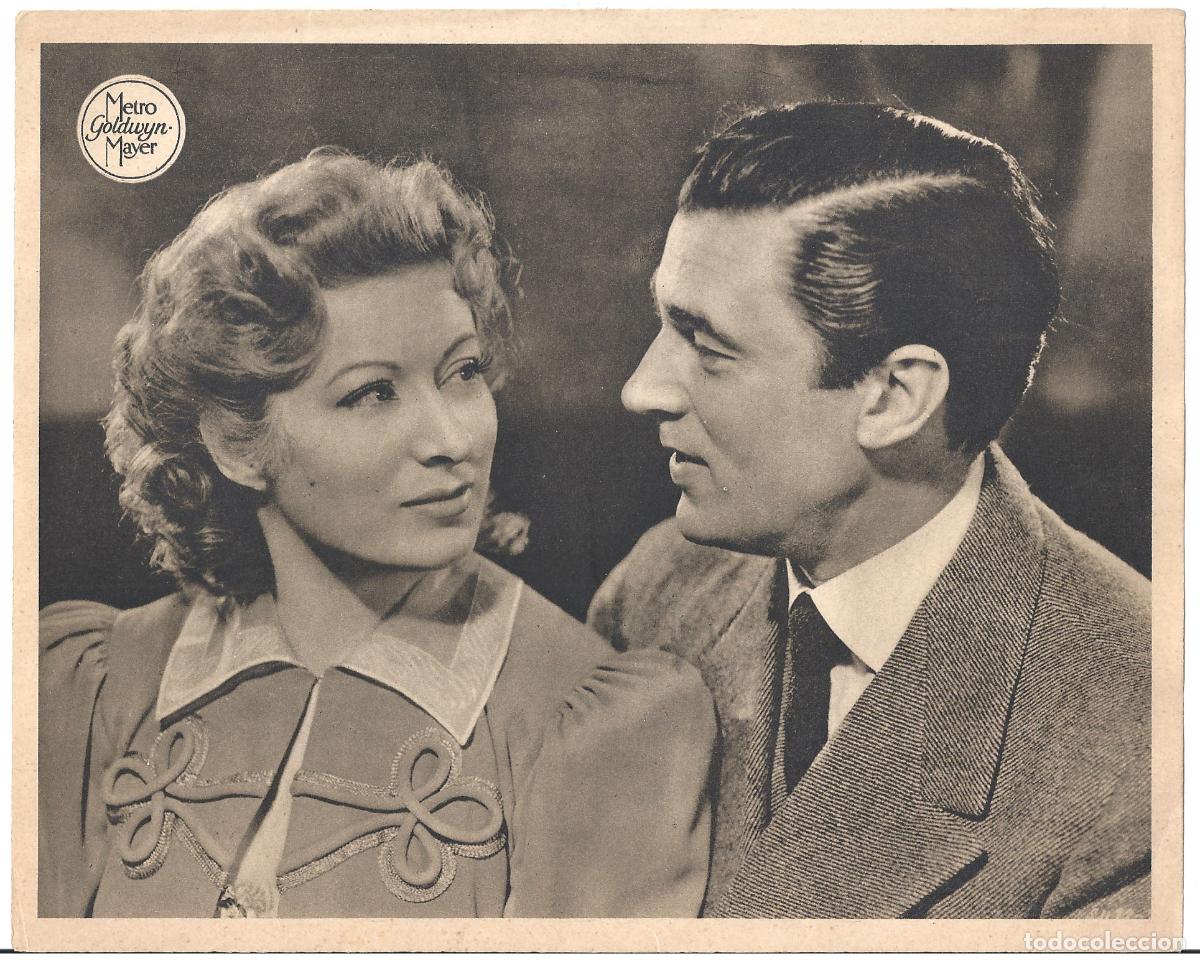 Cinema: F36228 GREER GARSON WALTER PIDGEON FOTOCROMO B/N ORIGINAL ESPA&Ntilde;OL