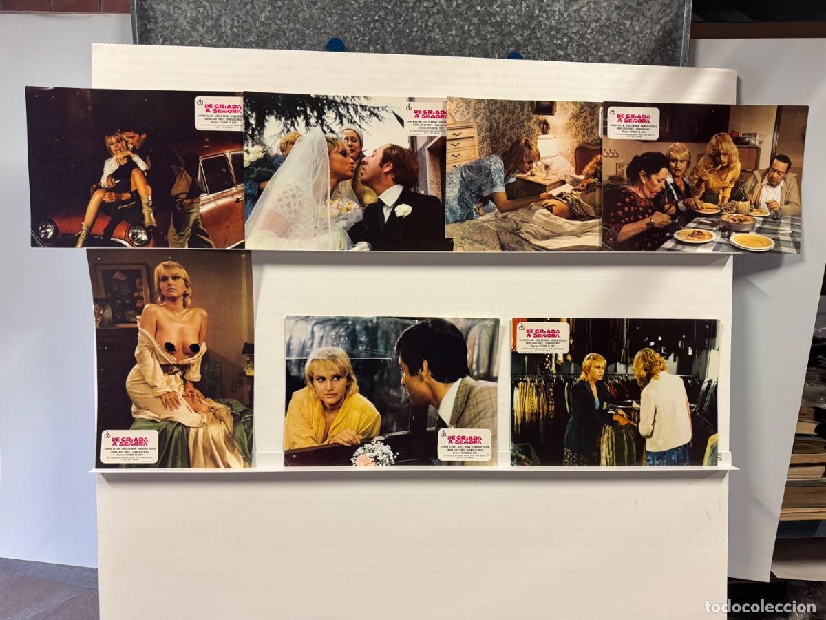 Kino: De criada a se&ntilde;ora , Carmen Villani, Josele Roman, 7 fotocromos