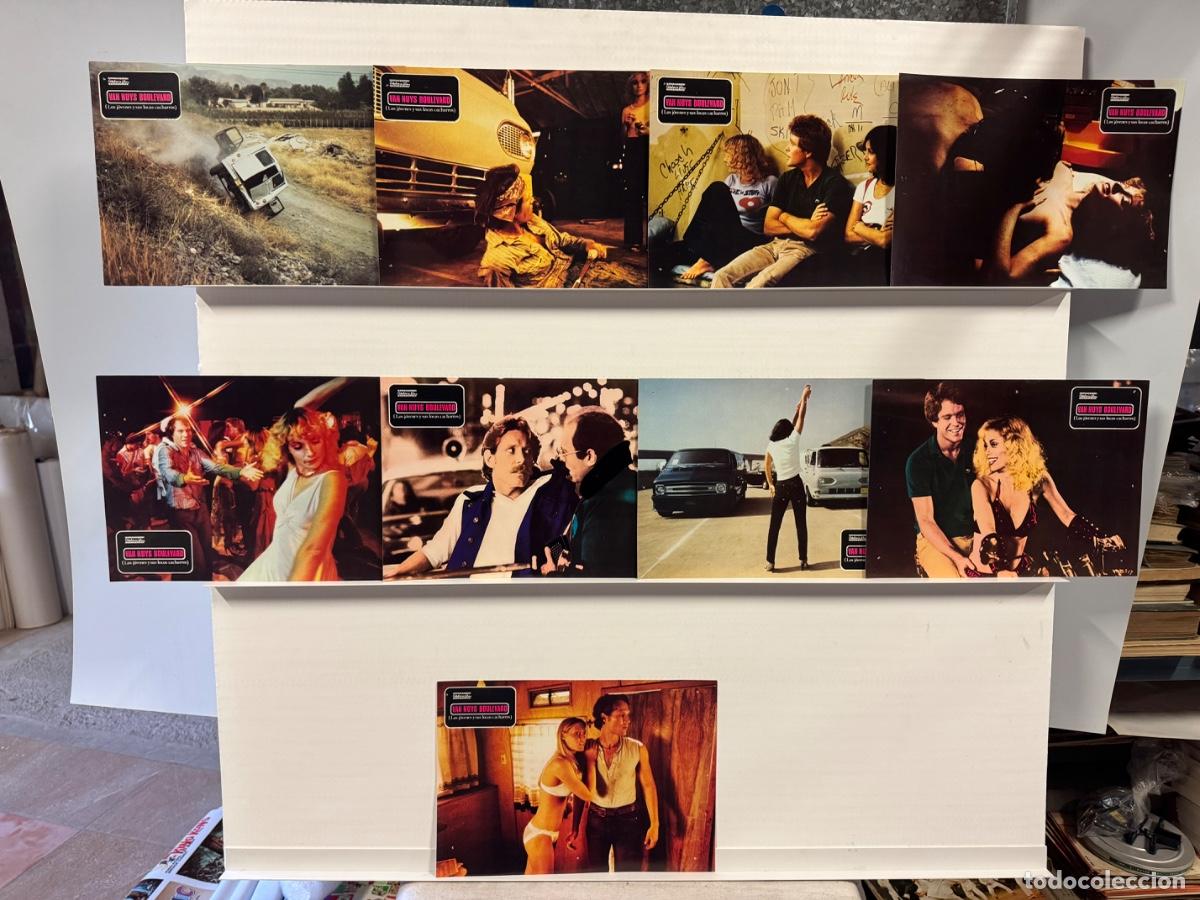 Kino: Los jovenes y sus locos cachorros, Van Nuys Boulevard, 9 fotocromos
