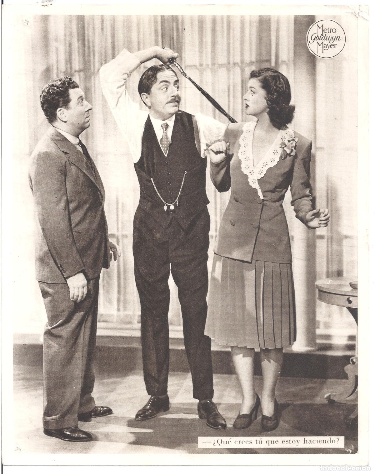 Cinema: F36235 MYRNA LOY WILLIAM POWELL OTRA REUNI&Oacute;N DE ACUSADOS FOTOCROMO B/N ORIGINAL ESPA&Ntilde;OL