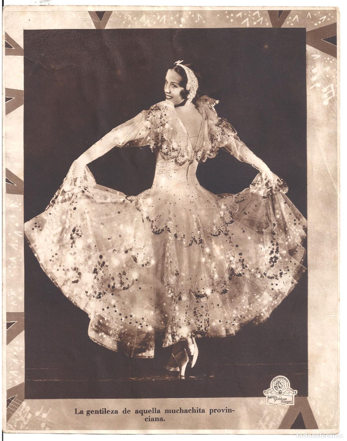 Cinema: F36237 ELEANOR POWELL LA MELODIA DE BROADWAY 1936 FOTOCROMO B/N ORIGINAL ESPA&Ntilde;OL