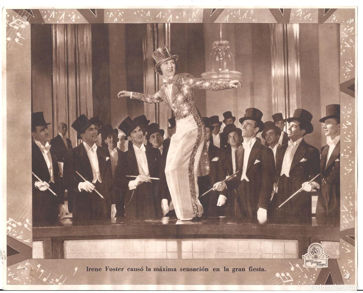 Cinema: F36238 ELEANOR POWELL LA MELODIA DE BROADWAY 1936 FOTOCROMO B/N ORIGINAL ESPA&Ntilde;OL
