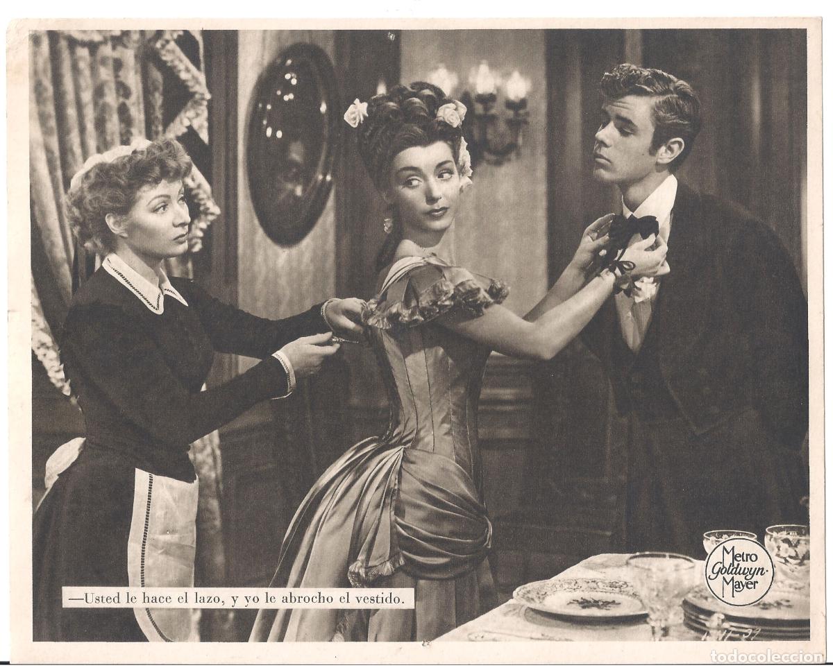 Cinema: F36256 GREER GARSON MARSHALL THOMPSON EL VALLE DEL DESTINO FOTOCROMO B/N ORIGINAL ESPA&Ntilde;OL