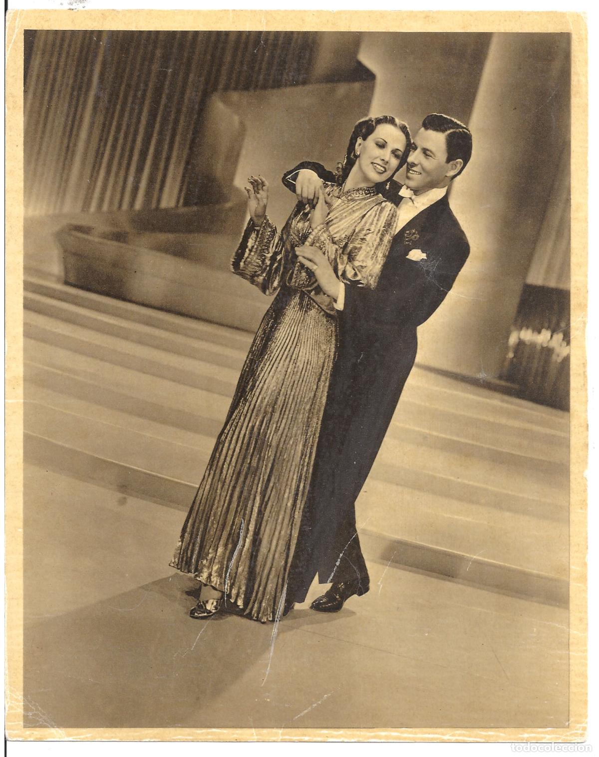 Cinema: F36260 ELEANOR POWELL GEORGE MURPHY LA NUEVA MELODIA DE BROADWAY FOTOCROMO B/N ORIGINAL ESPA&Ntilde;OL