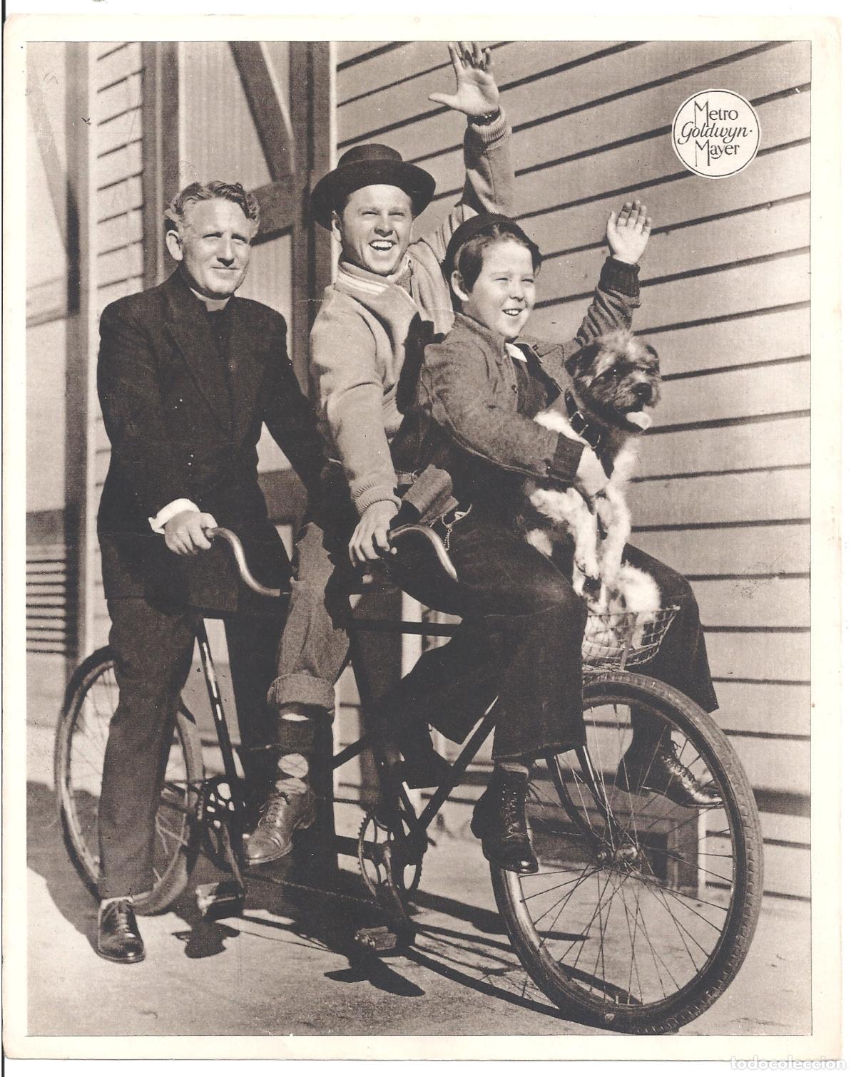 Cinema: F36267 SPENCER TRACY MICKEY ROONEY BOBS WATSON LA CIUDAD DE LOS MUCHACHOS FOTOCROMO B/N ORIG ESPA&Ntilde;OL