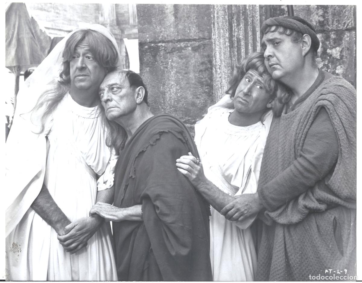 Cinema: F36268 BUSTER KEATON ZERO MOSTEL GOLFUS DE ROMA FOTO B/N ORIGINAL INGLESA