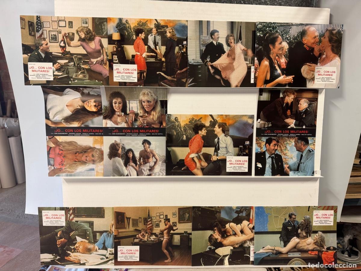 Cine: Jo&hellip; con los militares!, Ann Dusenberry, Rhonda Shear, 12 fotocromos