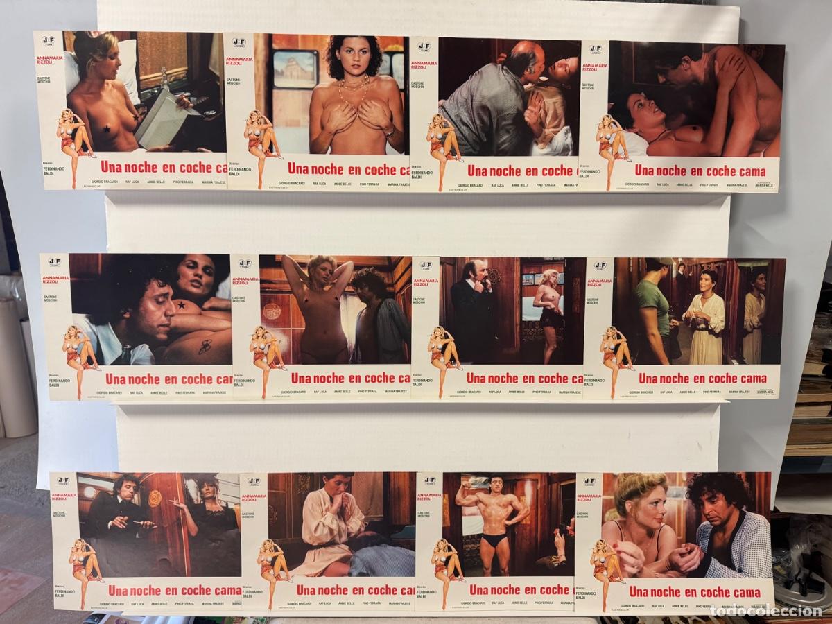 Cine: Una noche en coche cama, Giorgio Bracardi, Raf Luca, 12 fotocromos