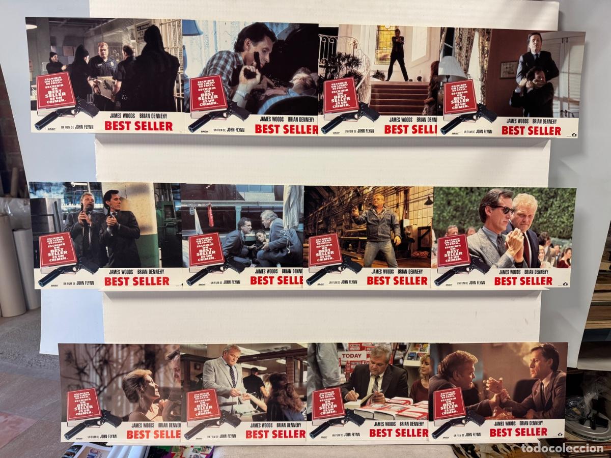 Cine: Best Seller, James Woods, Brian Dennehy, 12 fotocromos