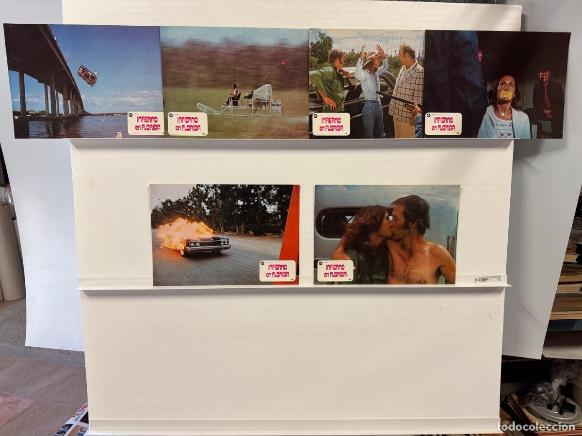 Cine: Infierno en Florida, David Carradine, 6 fotocromos