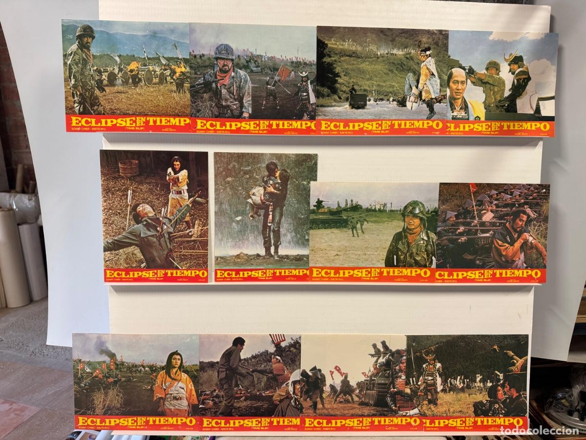 Cine: Eclipse en el tiempo, Sonny Chiba, 12 fotocromos