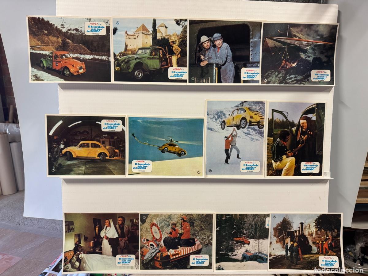 Cine: El escarabajo mas loco del mundo, Sal Borgese, 12 fotocromos