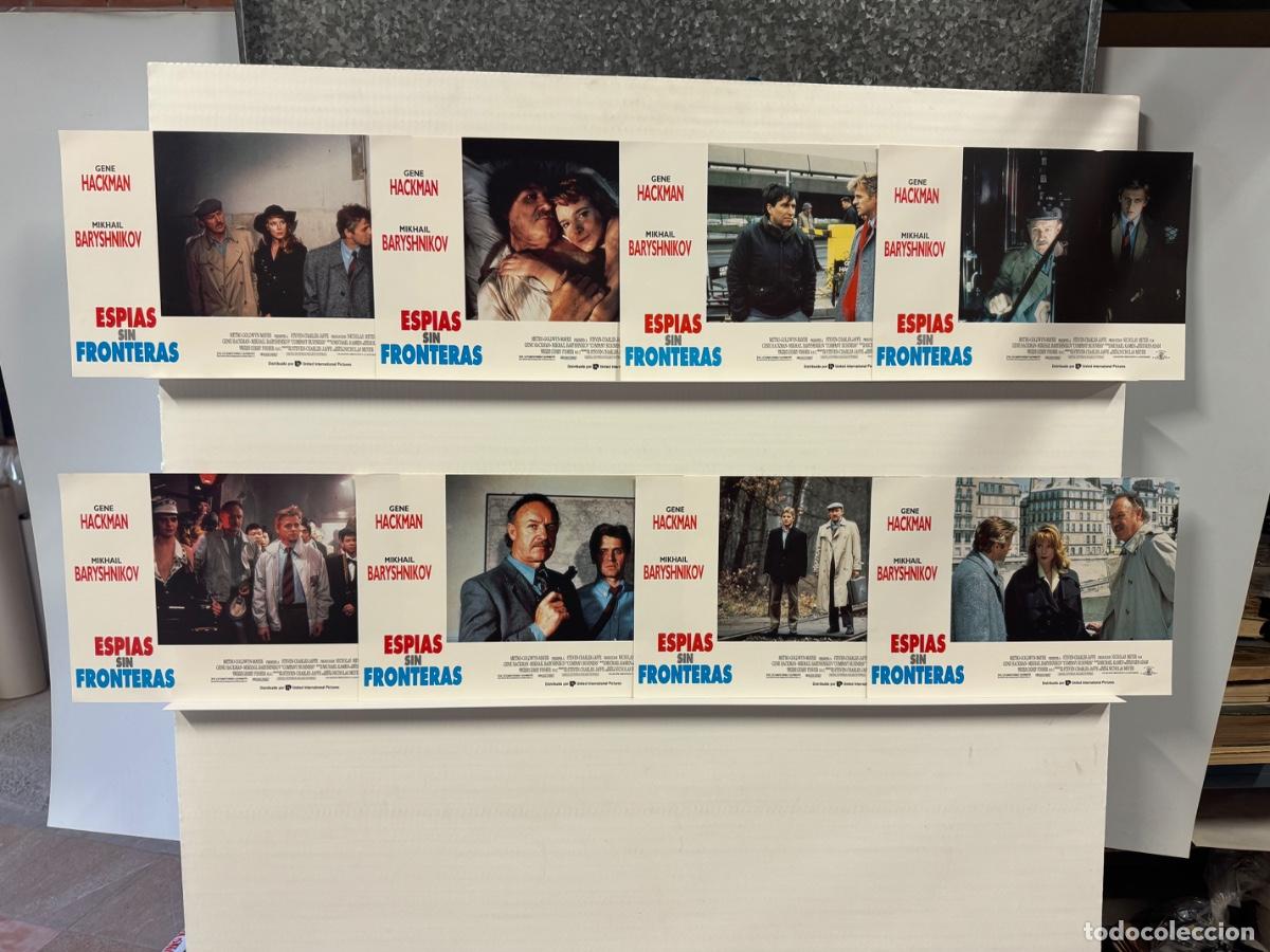 Cine: Espias sin fronteras, Gene Hackman, 8 fotocromos
