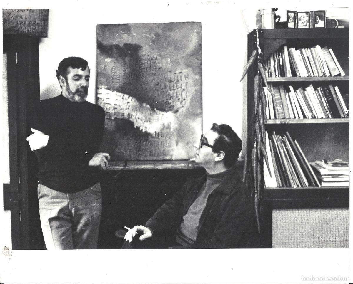 Cine: F36302 LOUIS DEL PIZZO VALENTINO ORSINI DIRECTOR IL MISTERE DI DIPINGERE FOTO B/N ORIGINAL ITALIANA