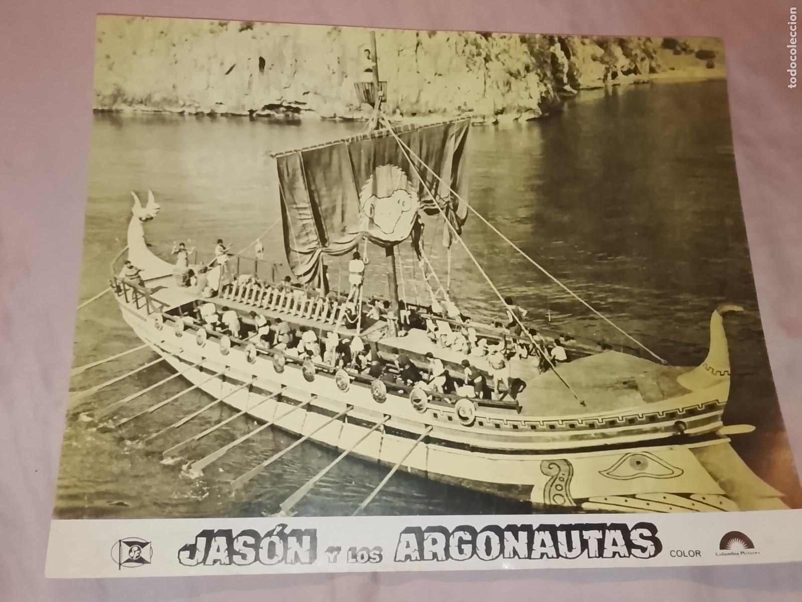 Cine: CARTEL AFICHE FOTOCROMO ORIGINAL - JASON Y LOS ARGONAUTAS