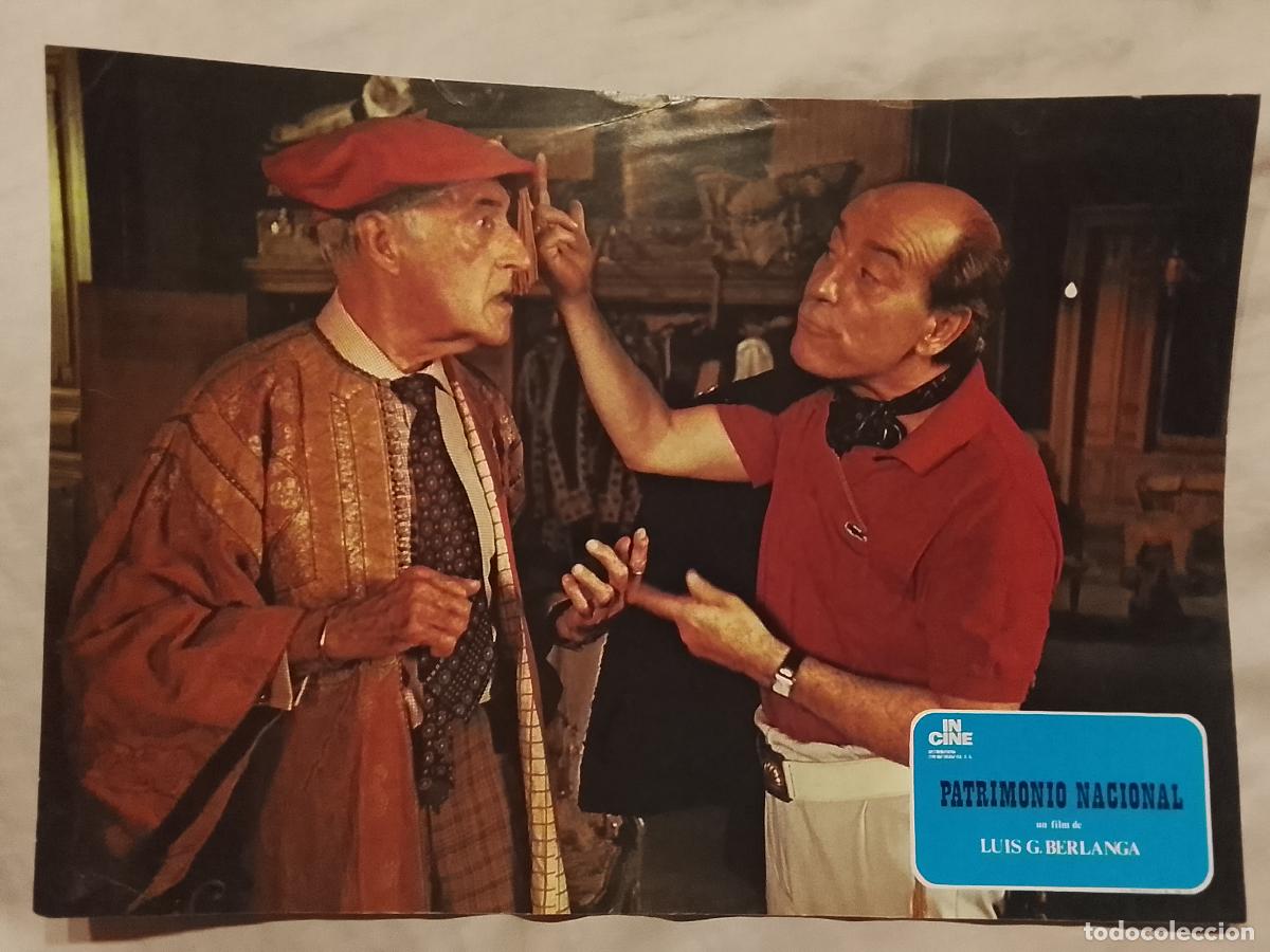 Kino: CARTEL AFICHE FOTOCROMO ORIGINAL - PATRIMONIO NACIONAL LUIS BERLANGA
