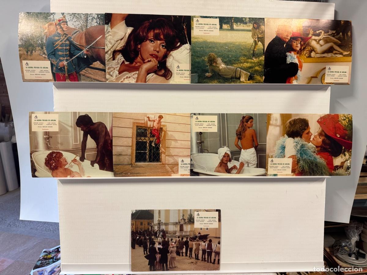 Cinema: La guerra privada de Adelina, Leonard Whiting, Curd Jurgens, 9 fotocromos