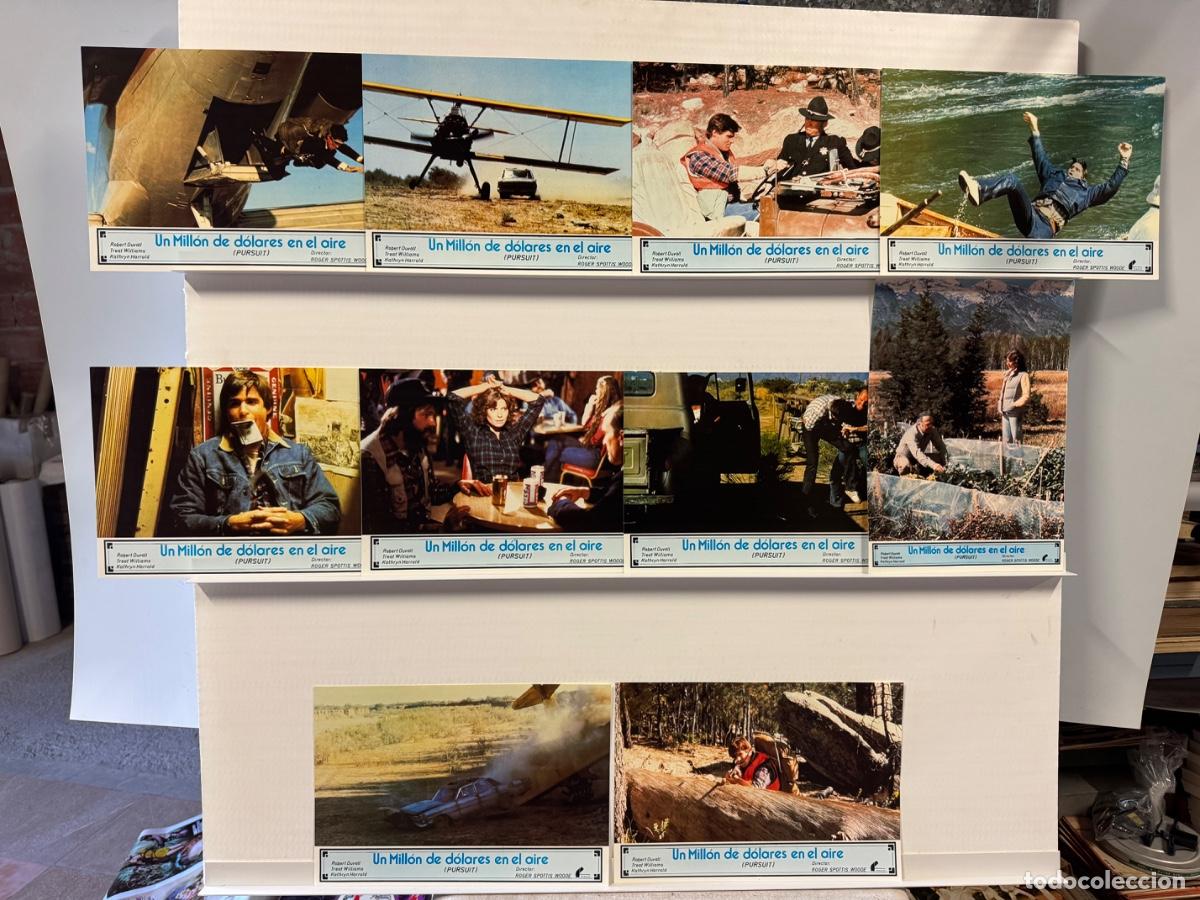 Cinema: Un millon de dolares en el aire, Robert Duvall, Treat Williams, 10 fotocromos