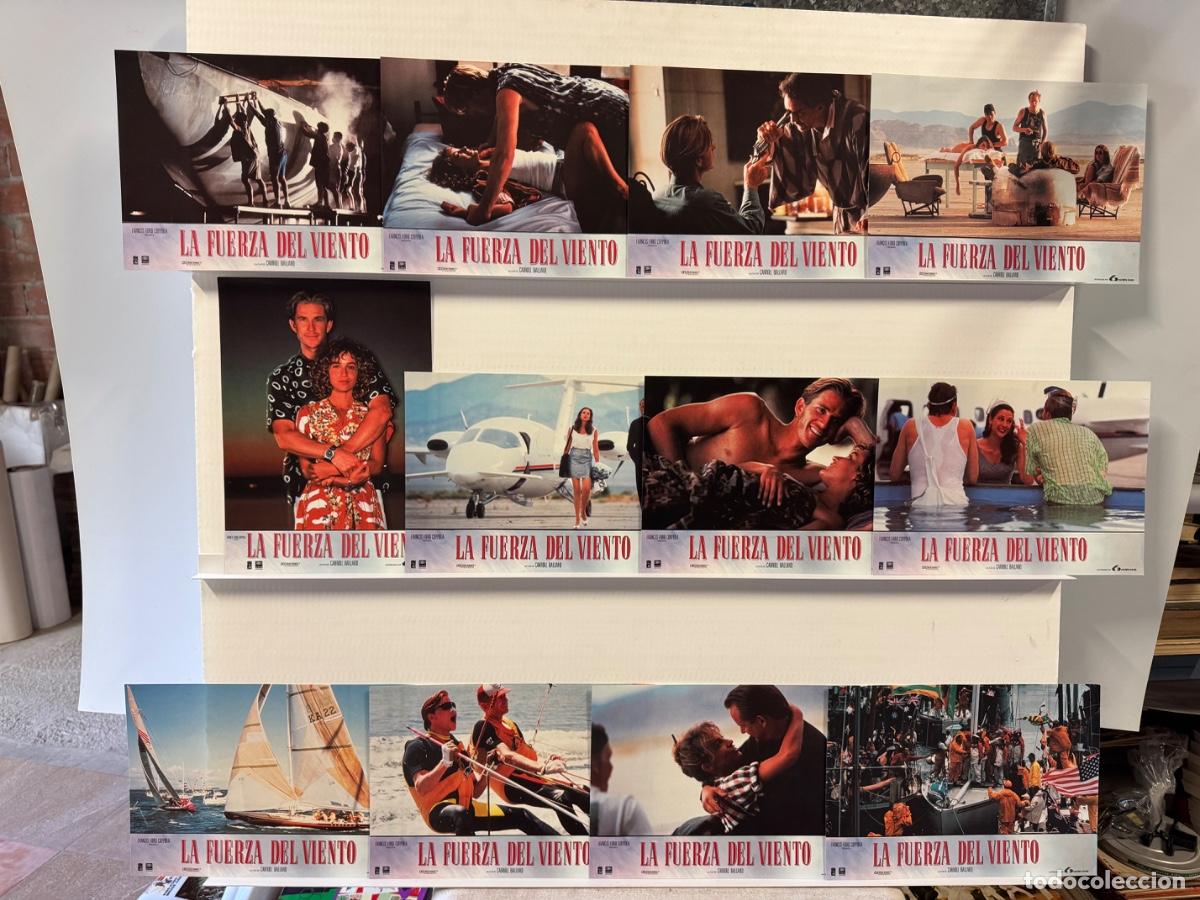 Cinema: La fuerza del viento, Matthew Modine, Jennyfer Massari, 12 fotocromos