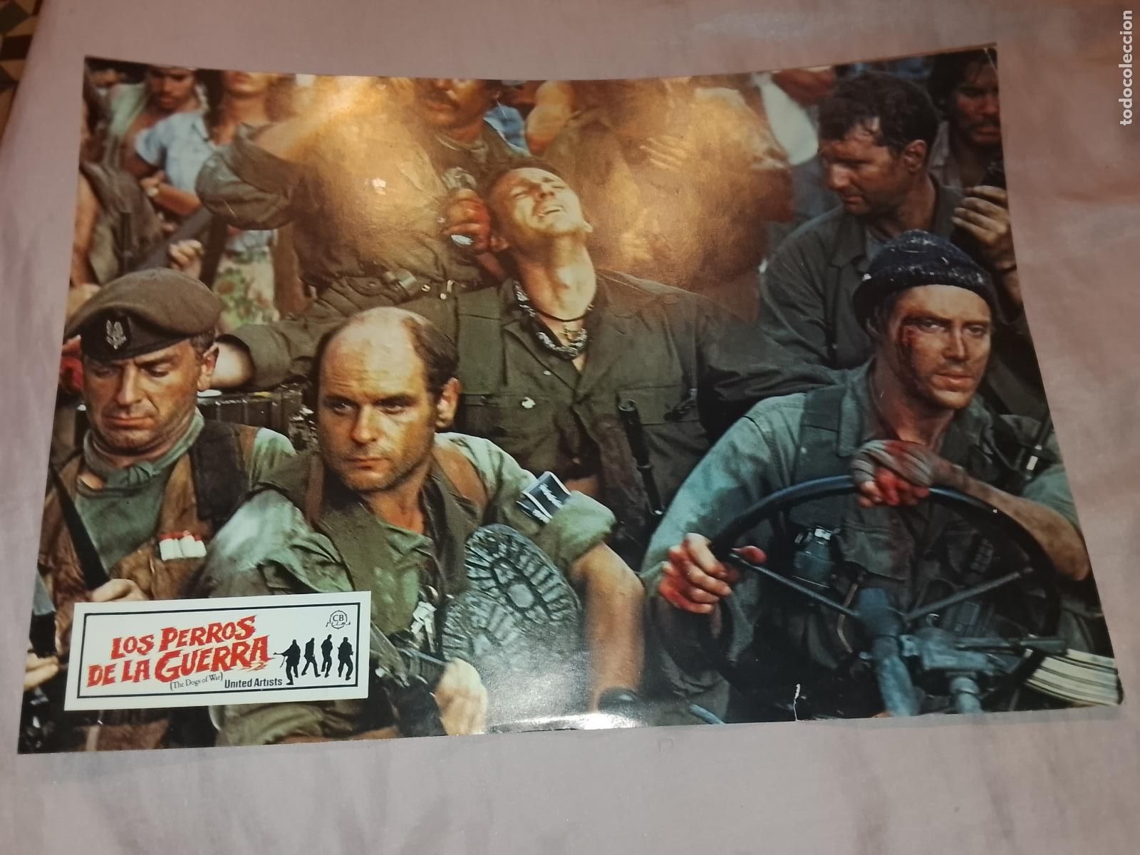 Kino: CARTEL AFICHE FOTOCROMO ORIGINAL - los perros de la guerra