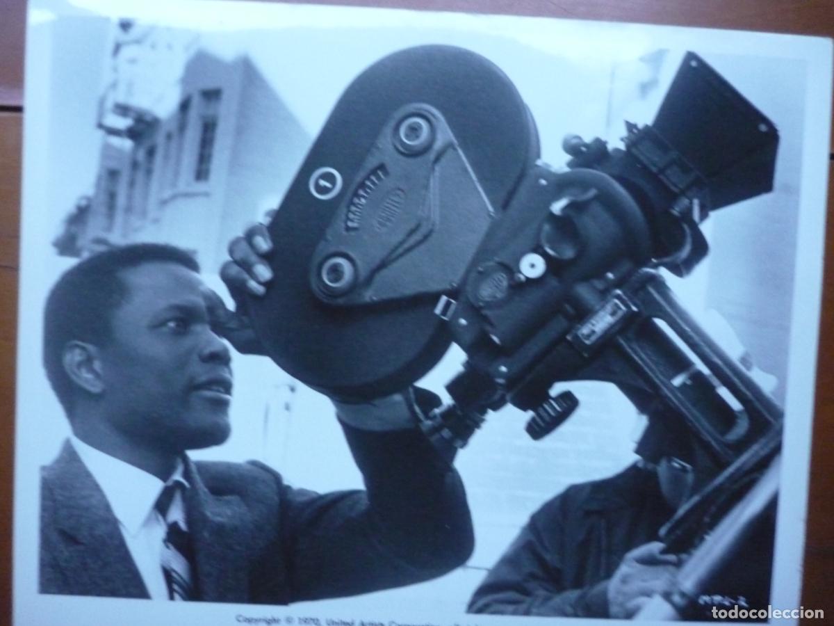 Kino: sidney poitier - foto original b/n - cinema filmmaker - ahora me llaman sr. tibbs - actor