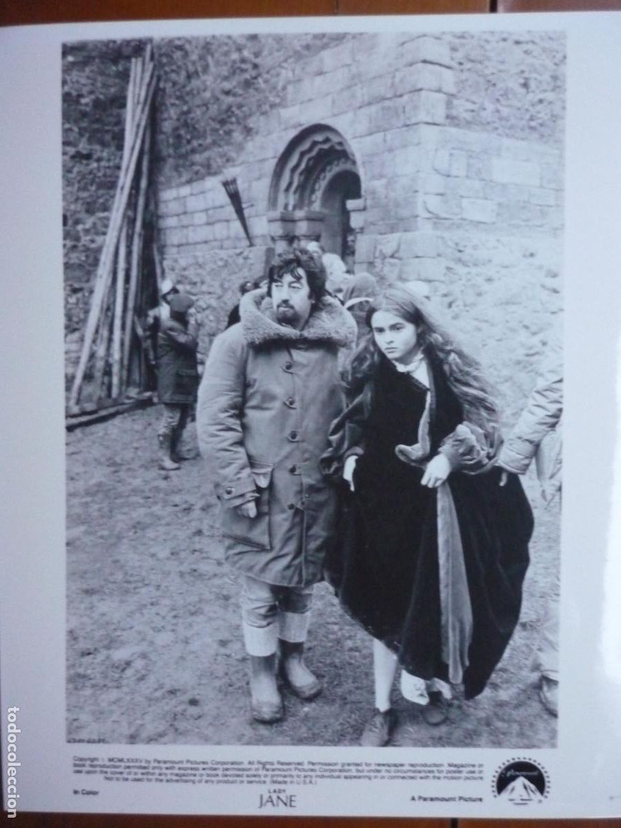 Kino: trevor nunn - foto original b/n - cinema filmmaker - lady jane - Helena Bonham Carter