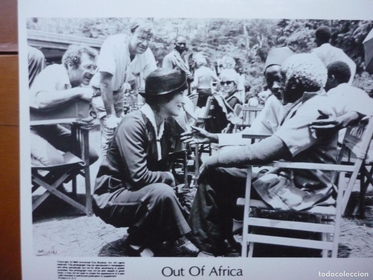 Kino: sydney pollack - foto original b/n - cinema filmmaker - out of africa - meryl streep