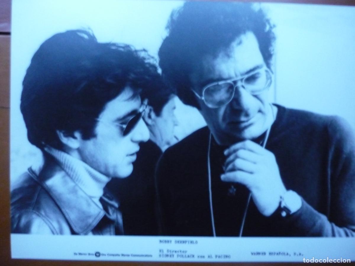 Kino: sydney pollack - foto original b/n - cinema filmmaker - al pacino - bobby deerfield