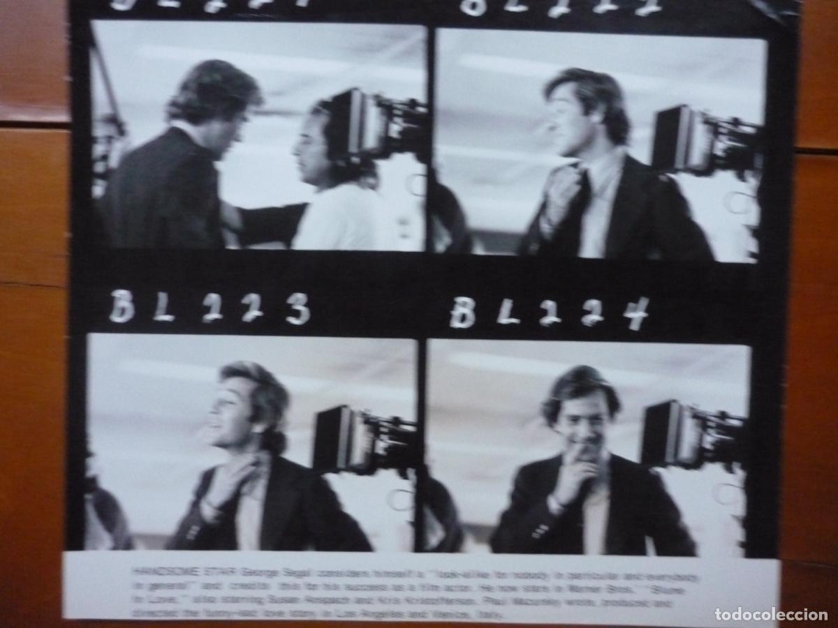 Kino: Paul Mazursky - foto original b/n - cinema filmmaker - george segal - blume in love