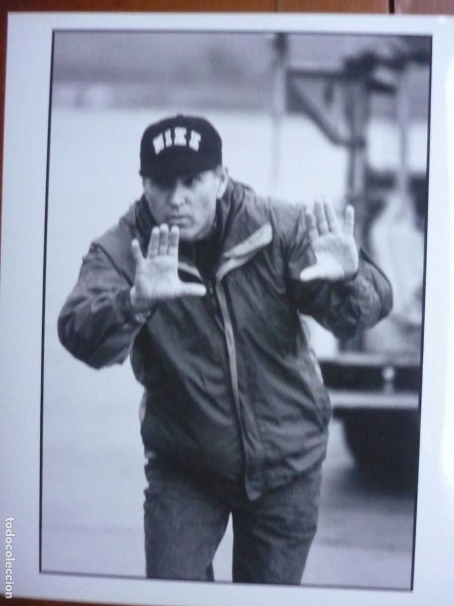 Kino: frank marshall - foto original b/n - cinema filmmaker - congo