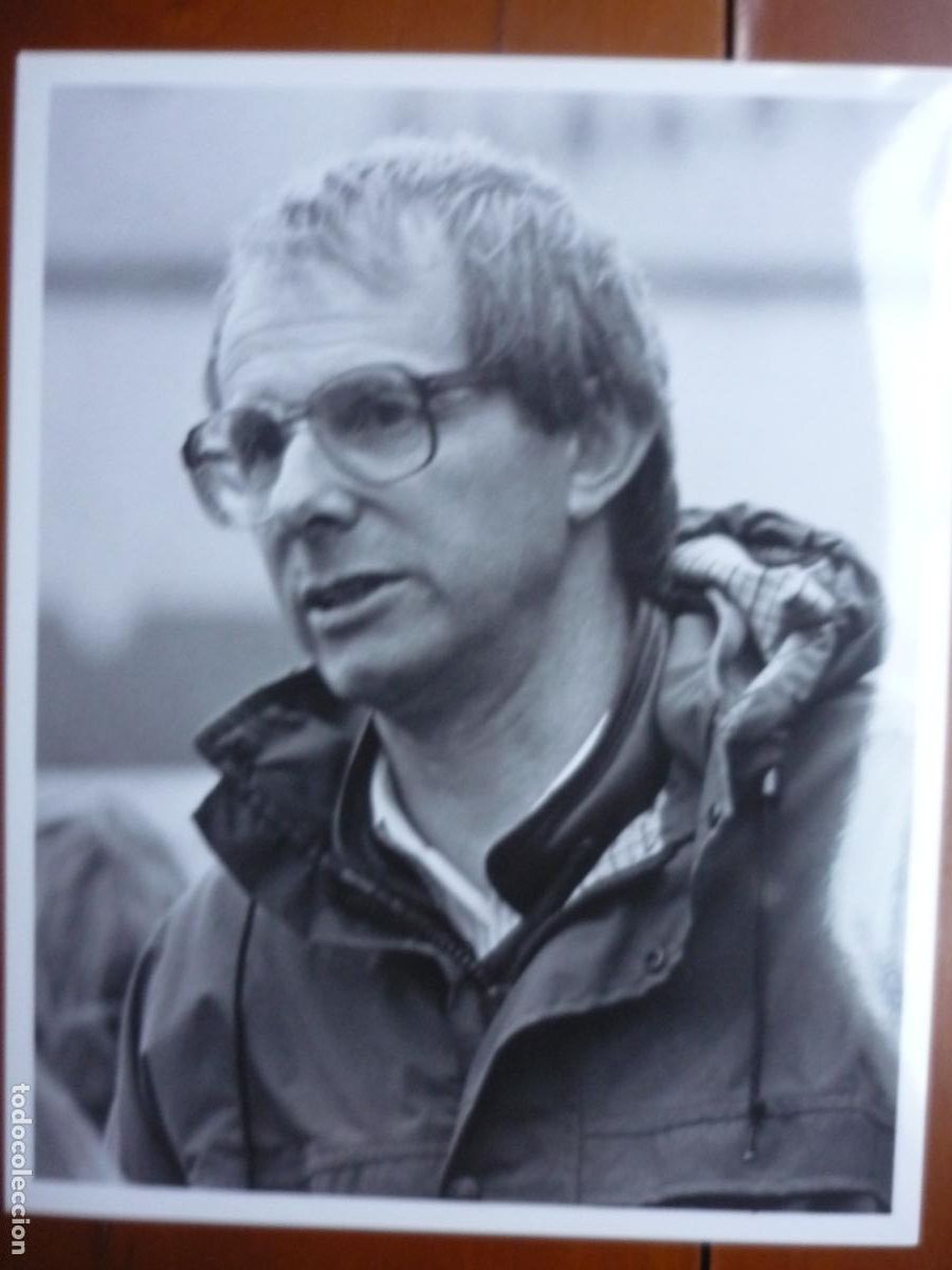 Kino: ken loach - foto original b/n - cinema filmmaker - hidden agenda