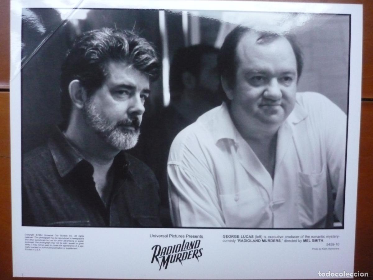 Kino: mel smith - foto original b/n - cinema filmmaker - george lucas producer radioland murders