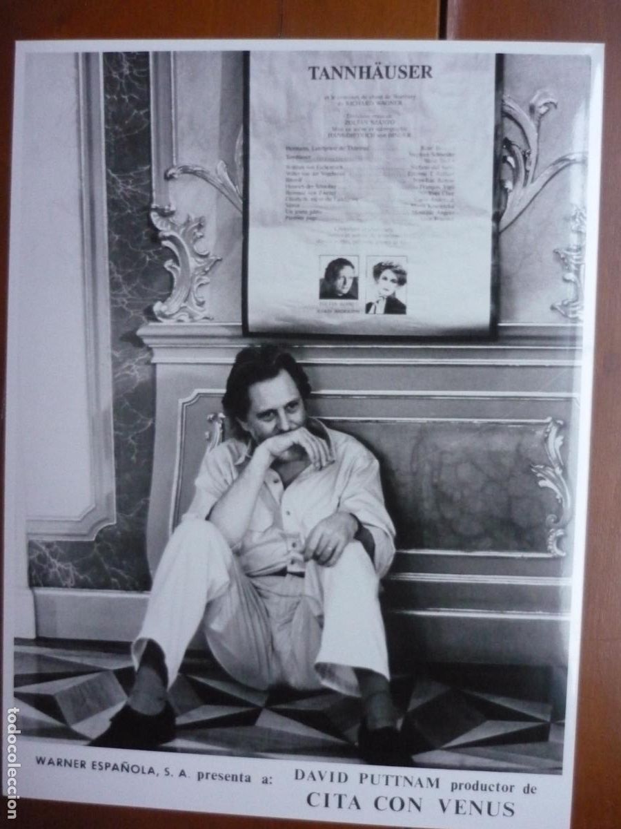 Kino: david putman - foto original b/n - cinema producer - memphis belle