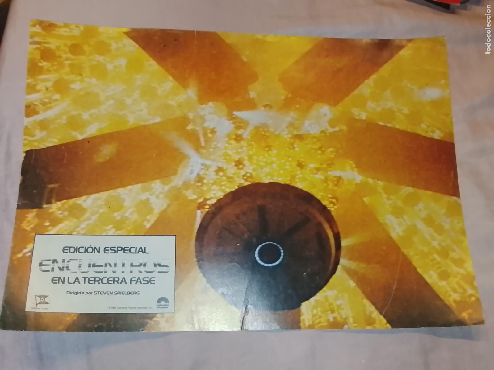 Cine: CARTEL AFICHE FOTOCROMO ORIGINAL - EDICION ESPECIAL ENCUENTROS EN LA TERCERA FASE SPIELBERG