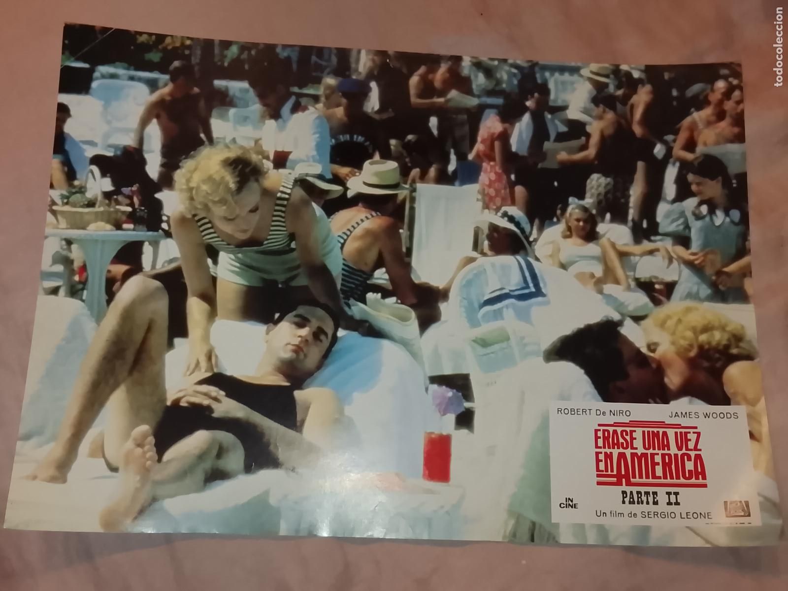 Cine: CARTEL AFICHE FOTOCROMO ORIGINAL - ERASE UNA VEZ EN AMERICA PARTE II