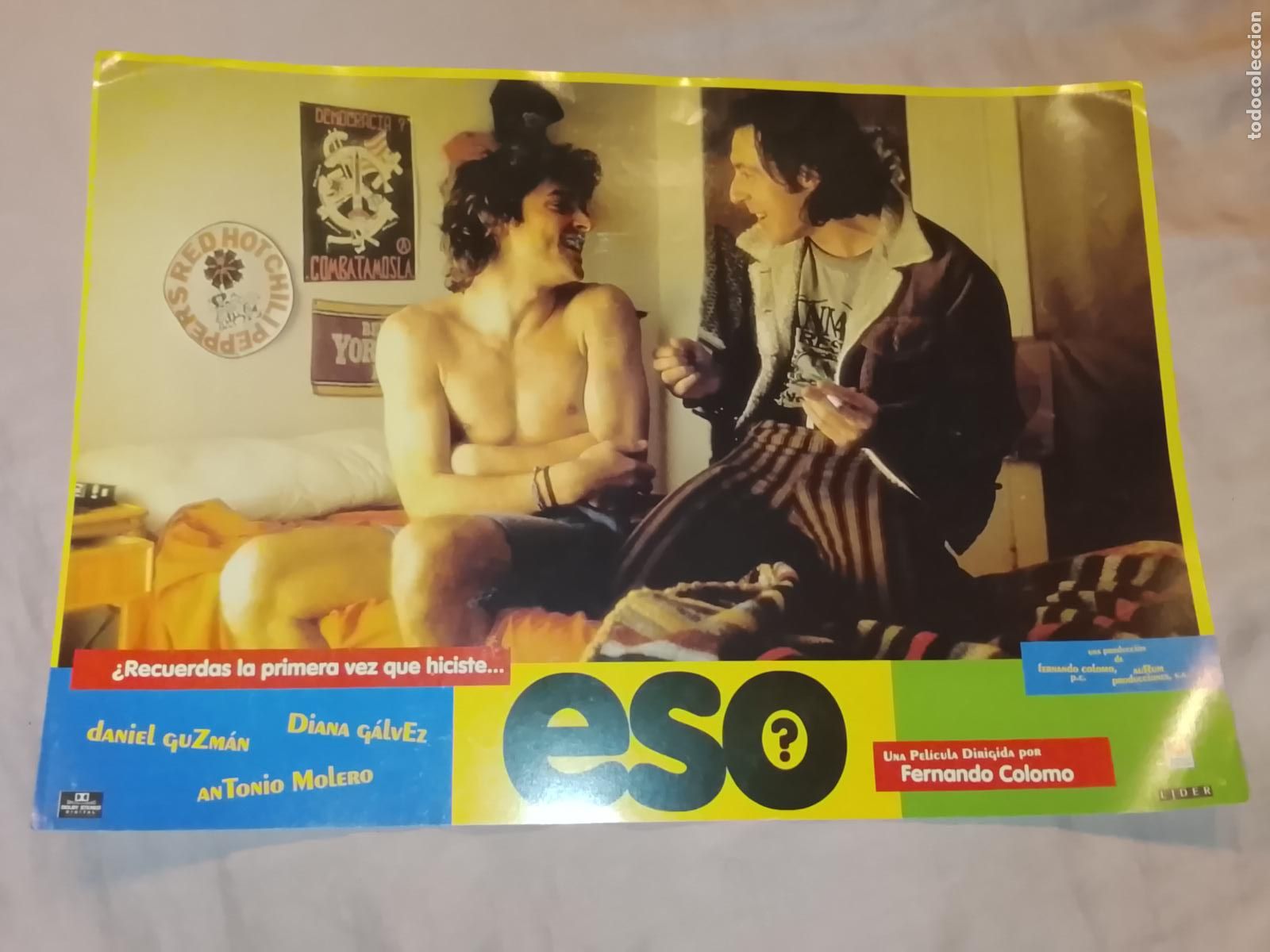 Kino: CARTEL AFICHE FOTOCROMO ORIGINAL - ESO - DANIEL GUZMAN, ANTONIO MOLERO, DIANA GALVEZ FERNANDO COLOMO