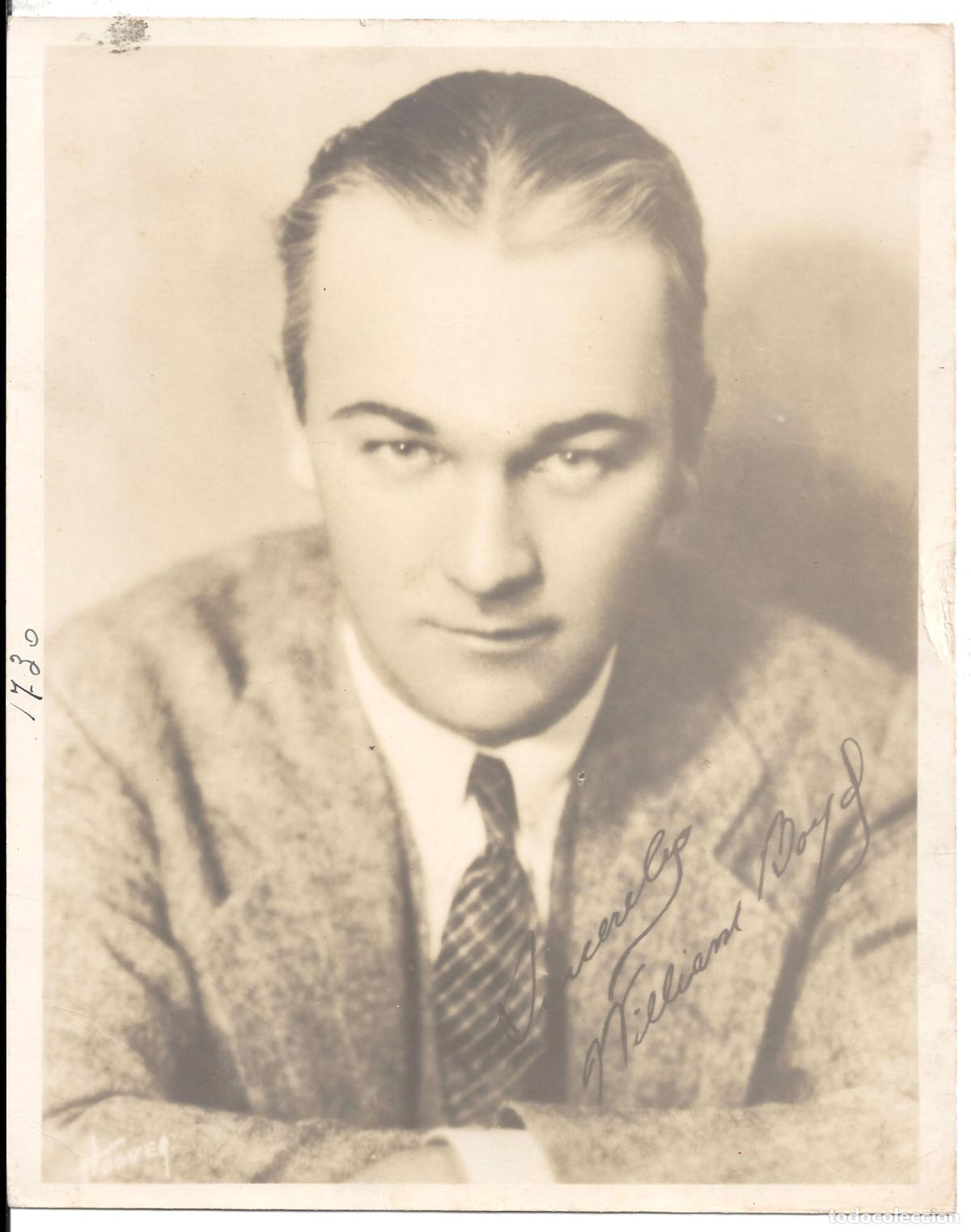 Kino: F36389 WILLIAM BOYD FOTO LAMINA B/N ORIGINAL AMERICANA