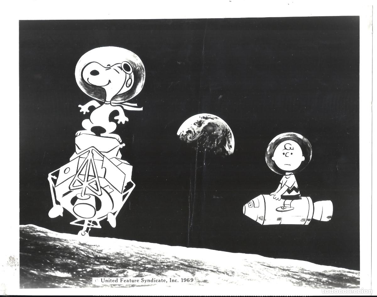 Cine: F36420 CARLITOS Y SNOOPY A BOY NAMED CHARLIE BROWN FOTO B/N ORIGINAL AMERICANA