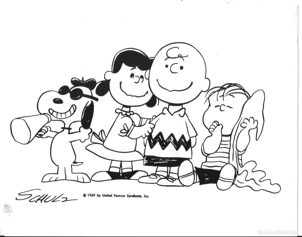 Cine: F36421 CARLITOS Y SNOOPY A BOY NAMED CHARLIE BROWN FOTO B/N ORIGINAL AMERICANA