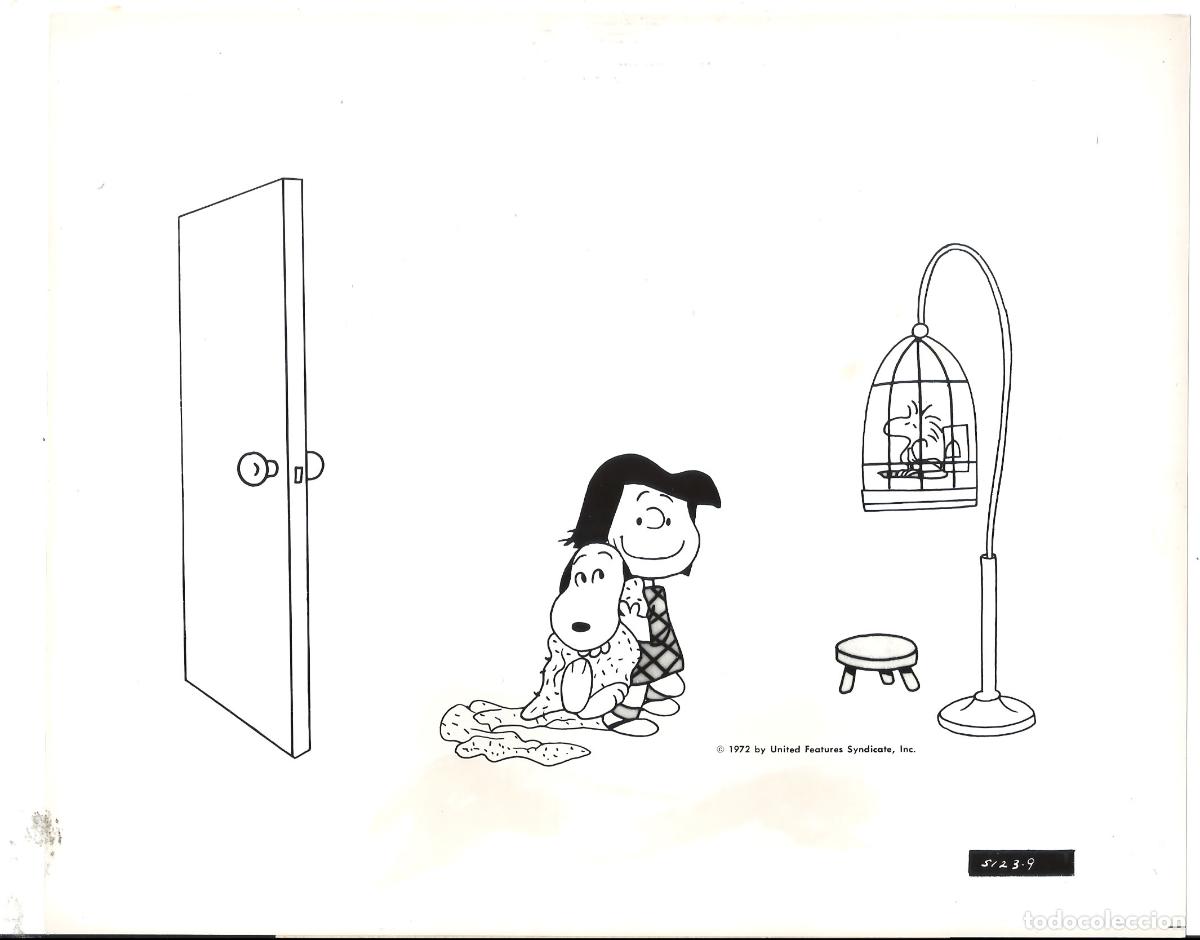 Cine: F36425 SNOOPY VUELVE A CASA FOTO B/N ORIGINAL AMERICANA
