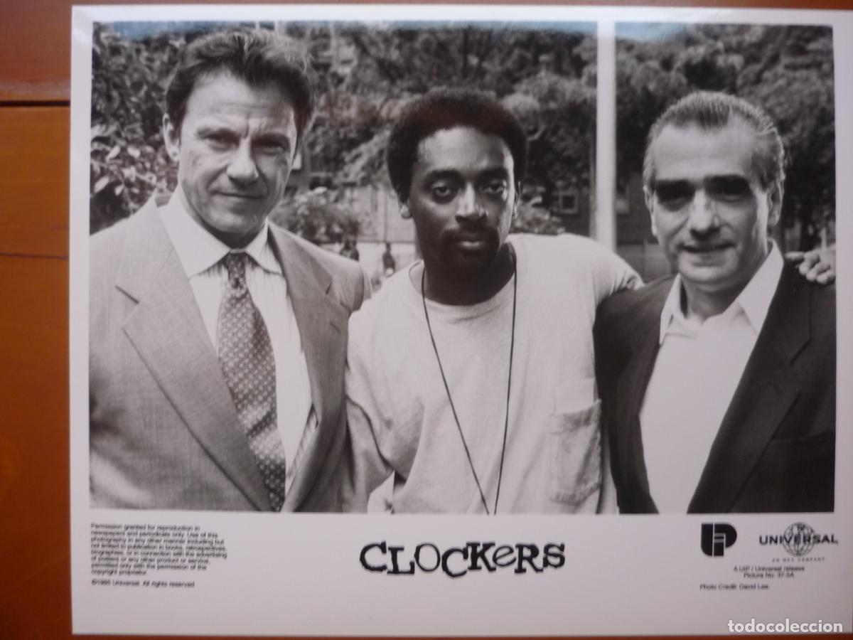 Cinema: spike lee - foto original b/n - cinema filmmaker - clockers - martin scorsese harvey keitel