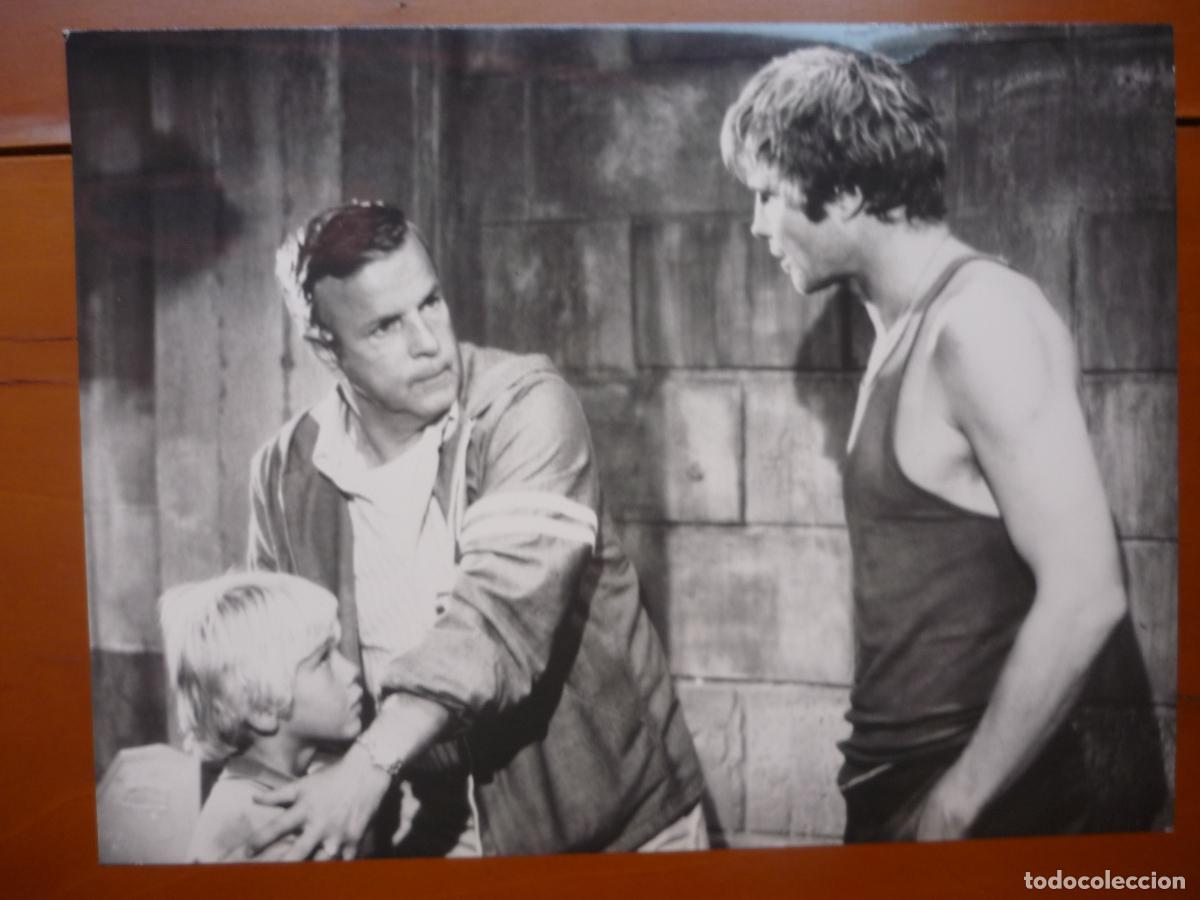 Cinema: franco zeffirelli - foto original b/n - cinema filmmaker - the champ - jon voight Rick Schroder