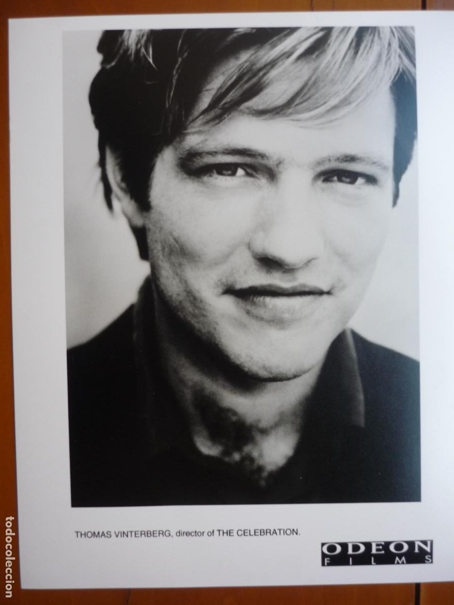 Kino: thomas vinterberg - foto original b/n - cinema filmmaker - the celebration