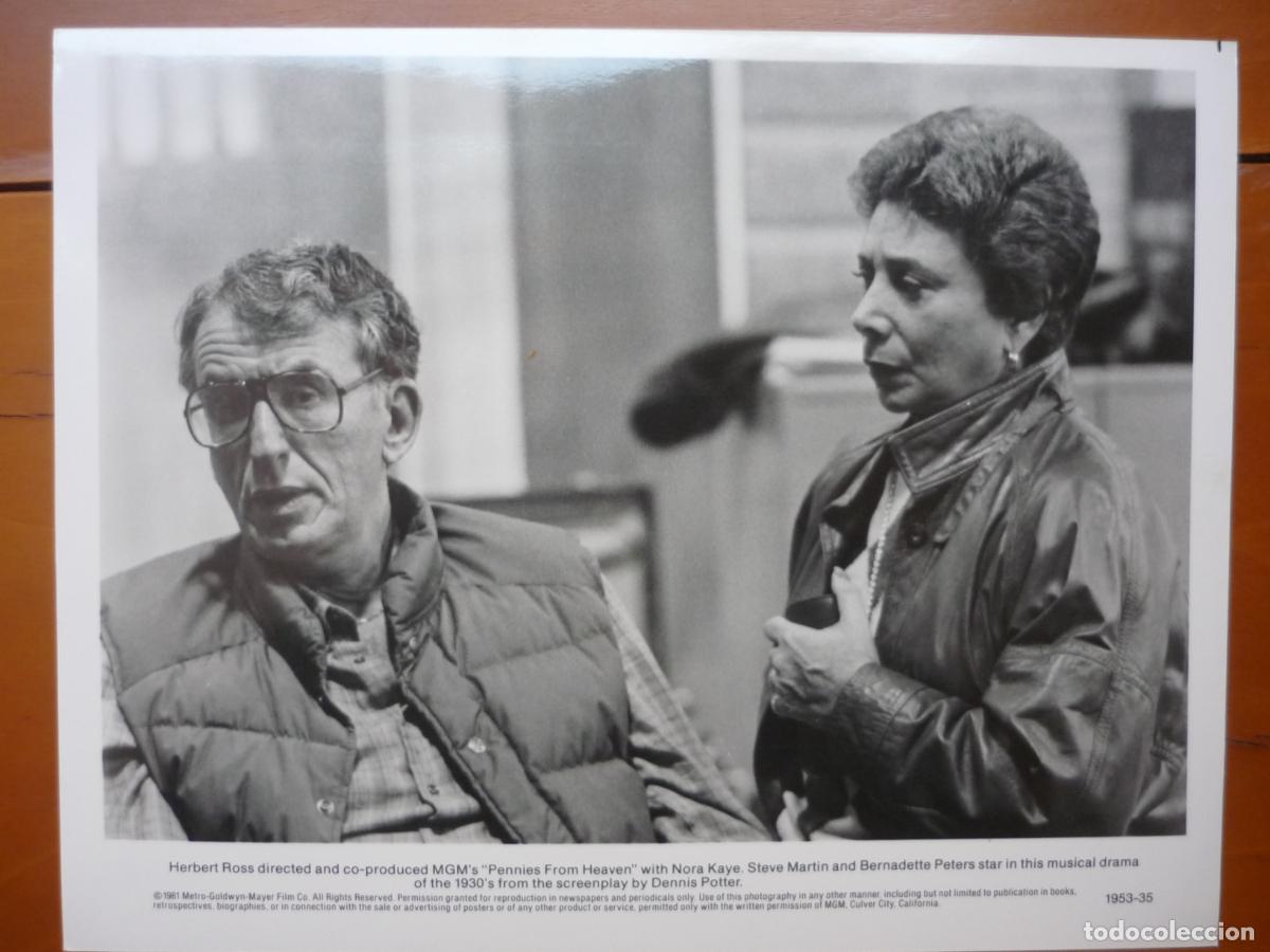 Kino: herbert ross - foto original b/n - cinema filmmaker - pennies fron heaven - nora kaye