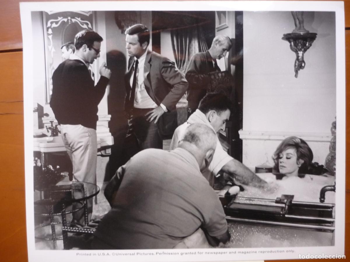 Kino: ron winston - foto original b/n - cinema filmmaker - Don't Just Stand There - robert wagner