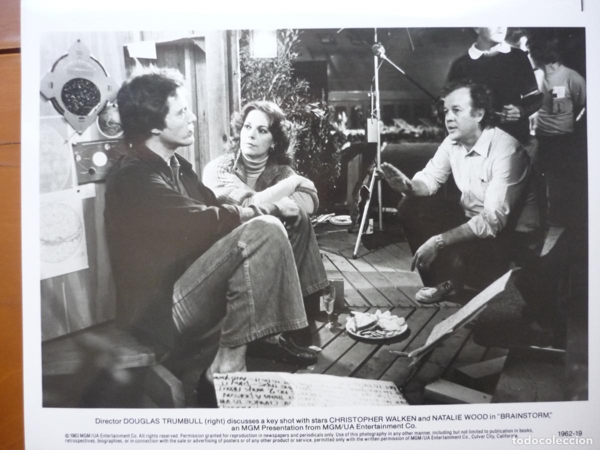 Kino: dalton trumbo - foto original b/n - cinema filmmaker - brainstorm natalie wood christopher walken