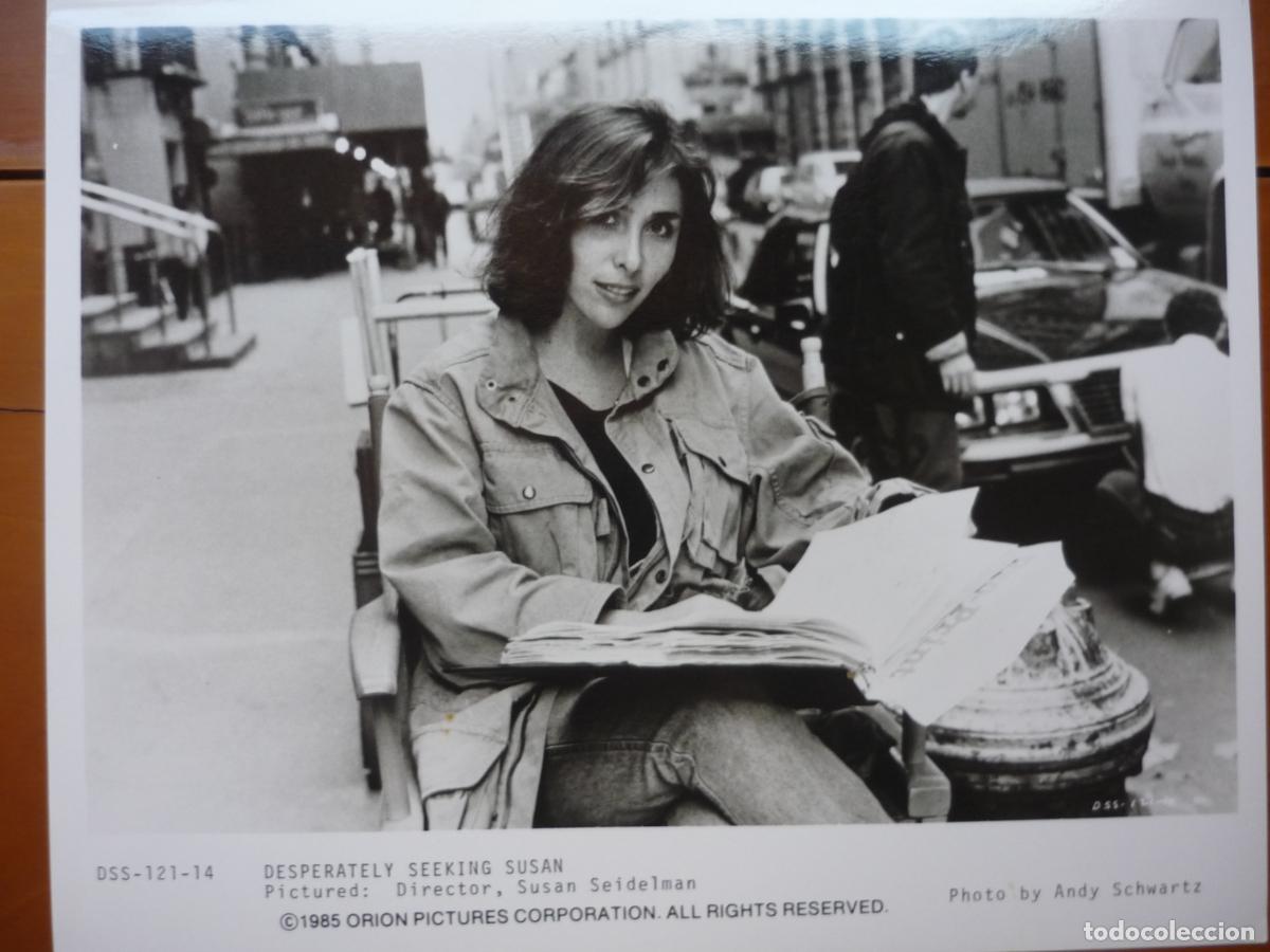 Kino: susan seidelman - foto original b/n - cinema filmmaker - desperately seeking susan