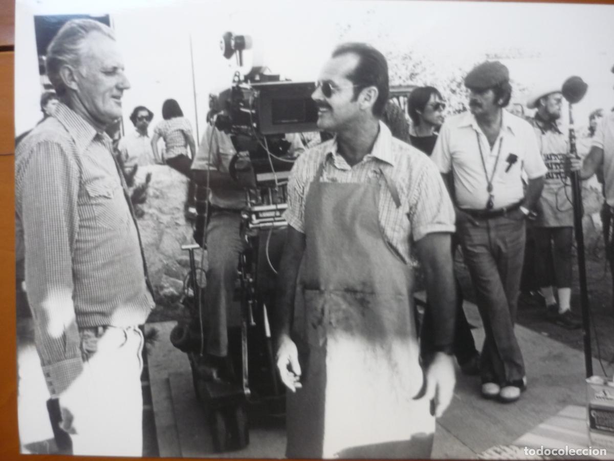 Kino: tony richardson - foto original b/n - cinema filmmaker - jack nicholson the border la frontera