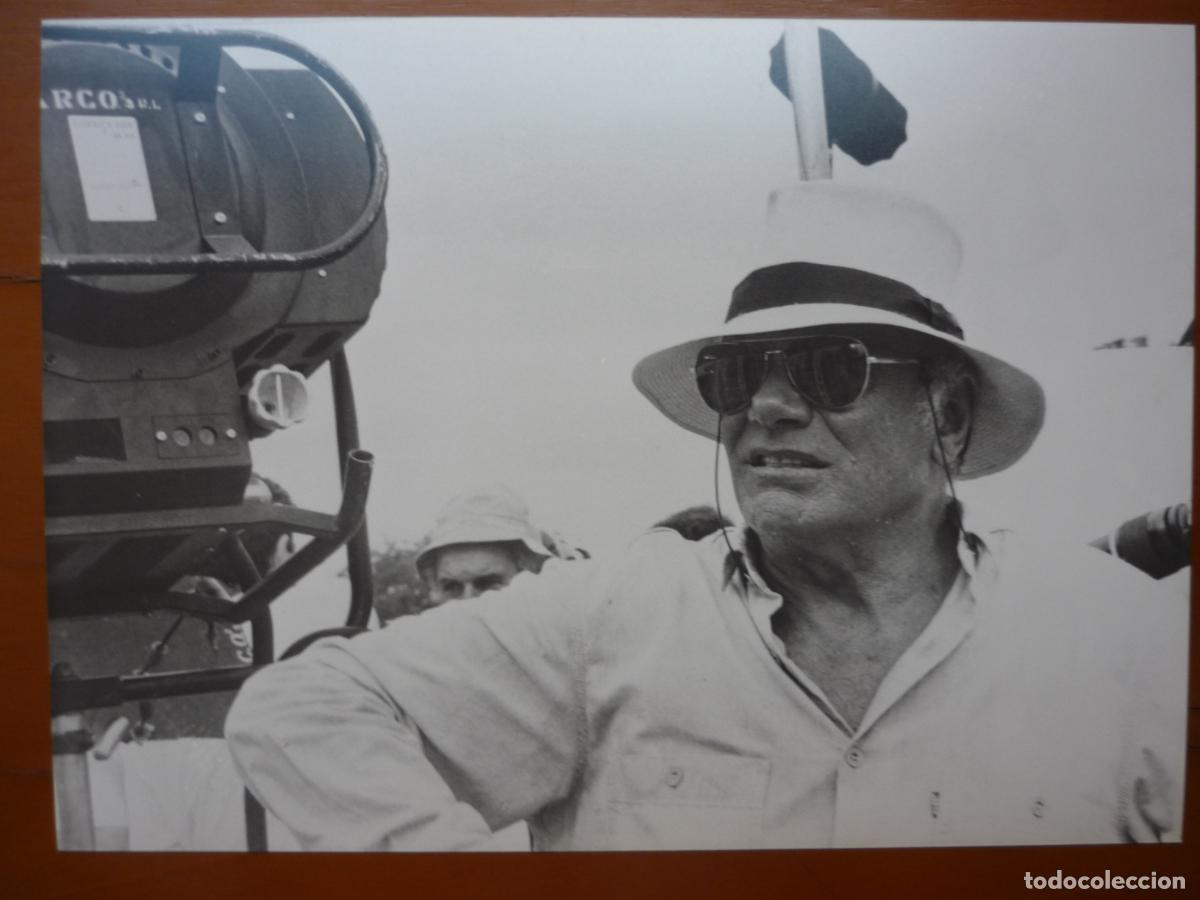 Kino: francesco rosi - foto original b/n - cinema filmmaker - cronica de una muerte anunciada